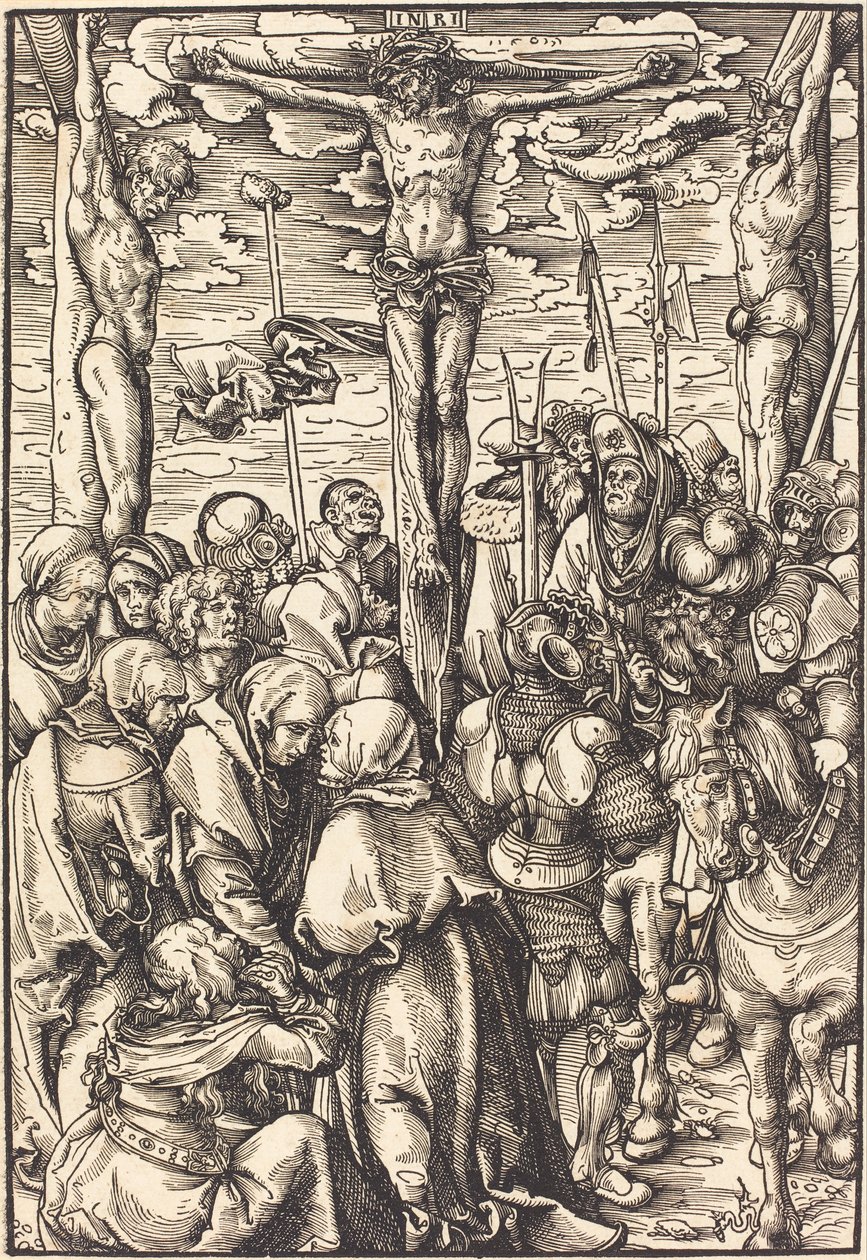 La crucifixion - Lucas Cranach the Elder