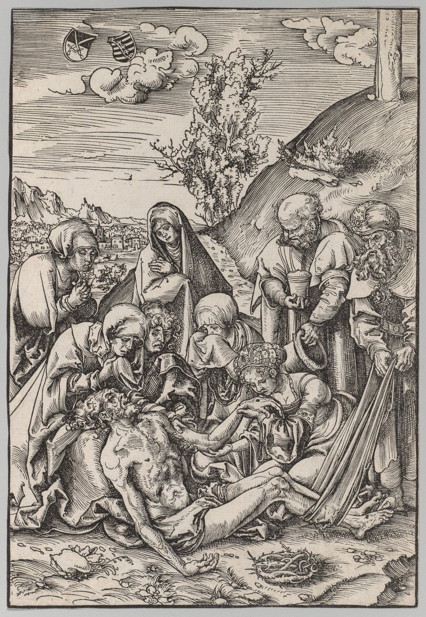La Passion : La Lamentation, 1509 - Lucas Cranach the Elder