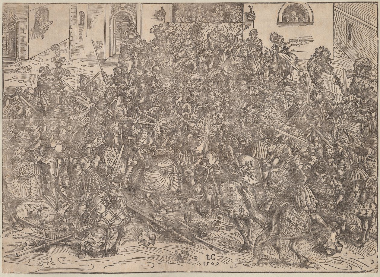 Tournoi - Lucas Cranach the Elder