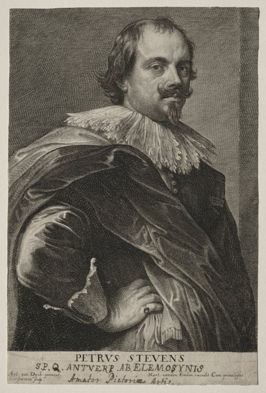 Portrait de Peter Stevens - Lucas Emil Vorsterman
