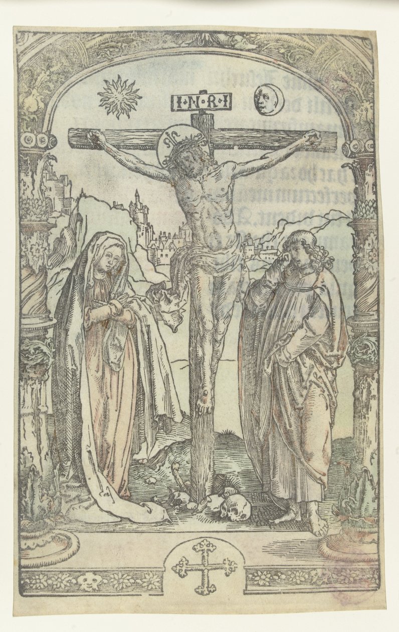 Christ en croix - Lucas van Leyden (attributed to)