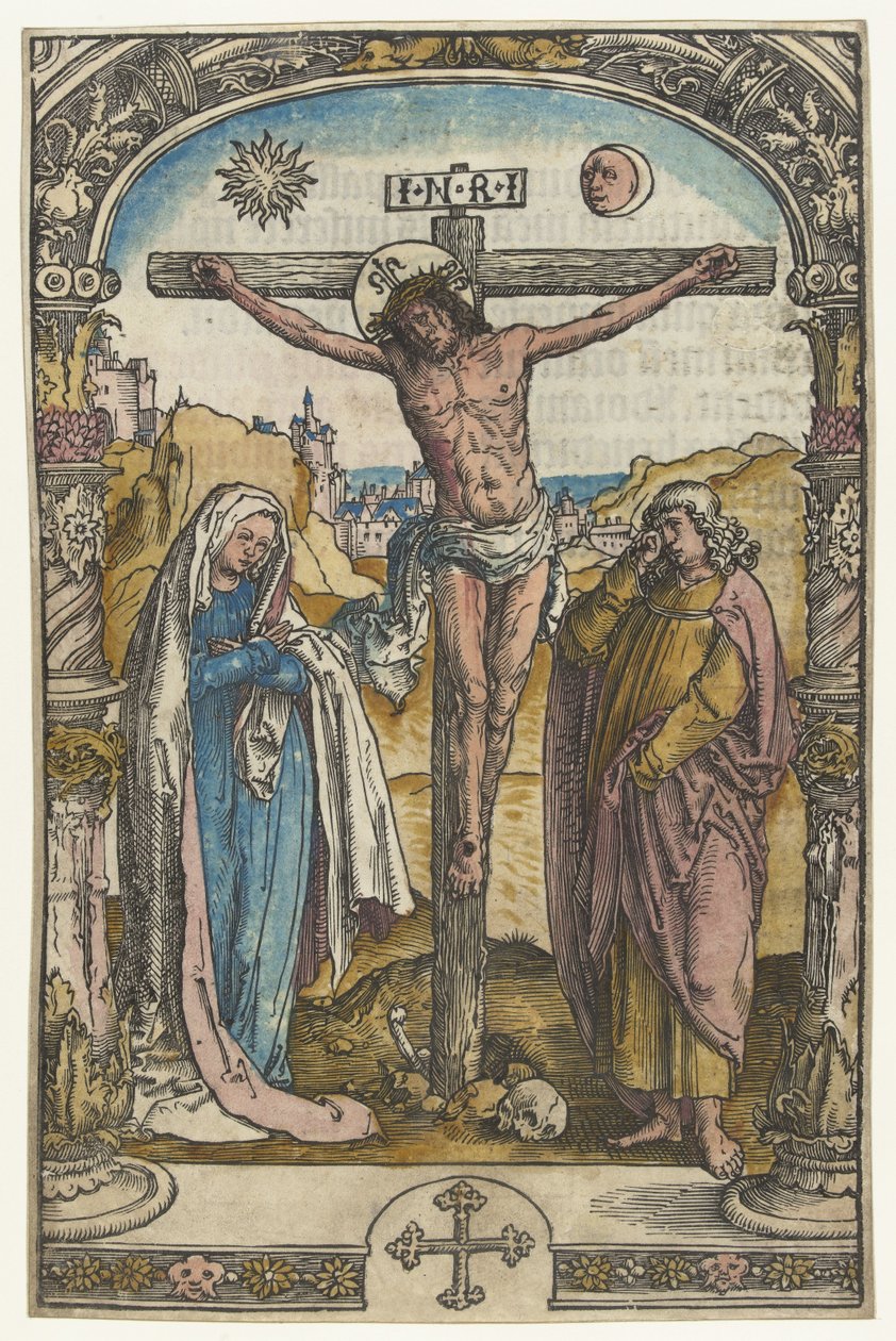 Christ en croix - Lucas van Leyden (attributed to)