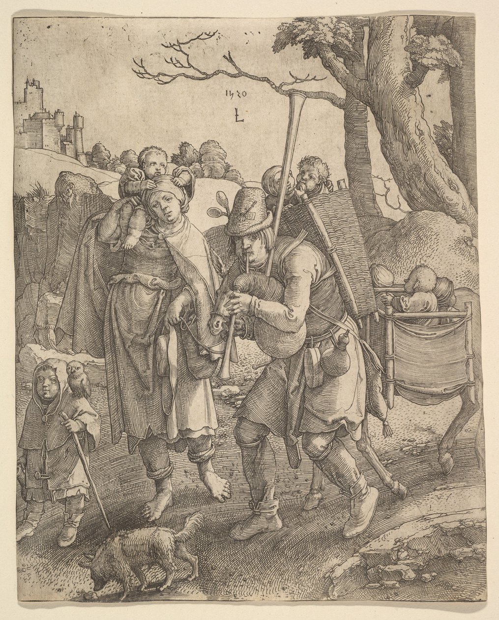 Les Mendiants Eulenspiegel - Lucas van Leyden