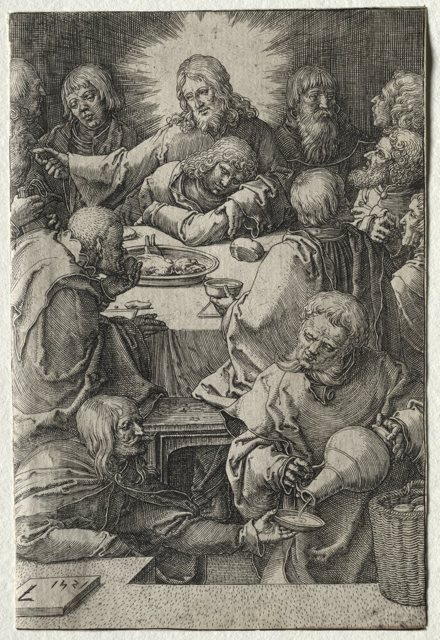 La Passion : La Dernière Cène - Lucas van Leyden