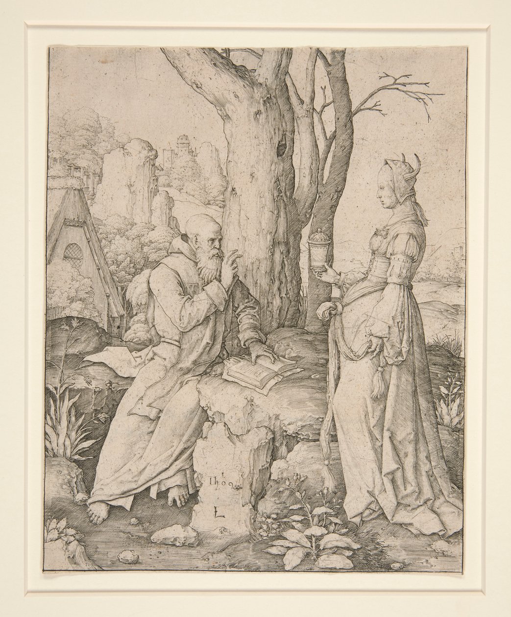 La Tentation de Saint Antoine - Lucas van Leyden