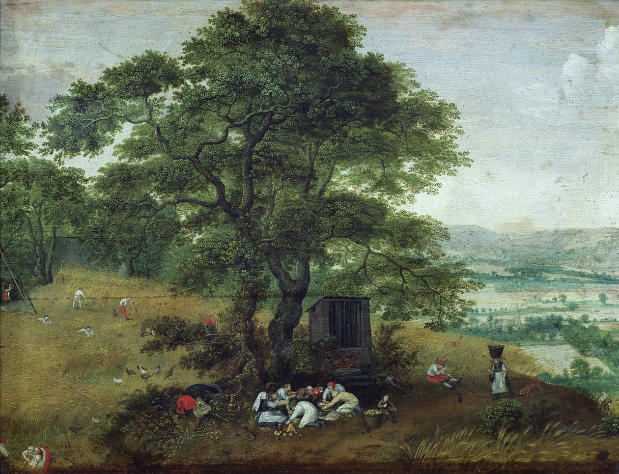 La Moisson - Lucas van Valckenborch