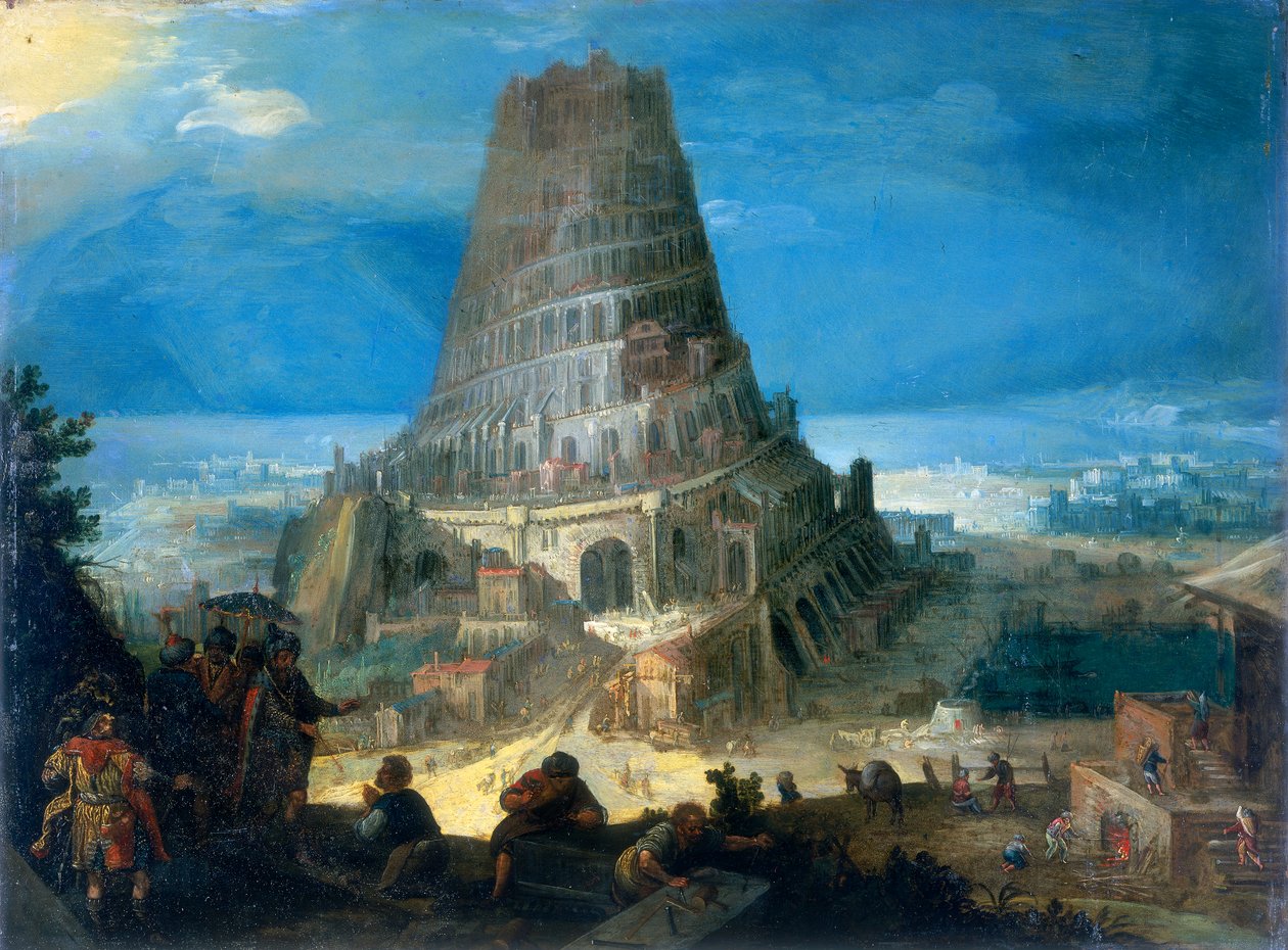 La tour de Babel - Lucas van Valckenborch