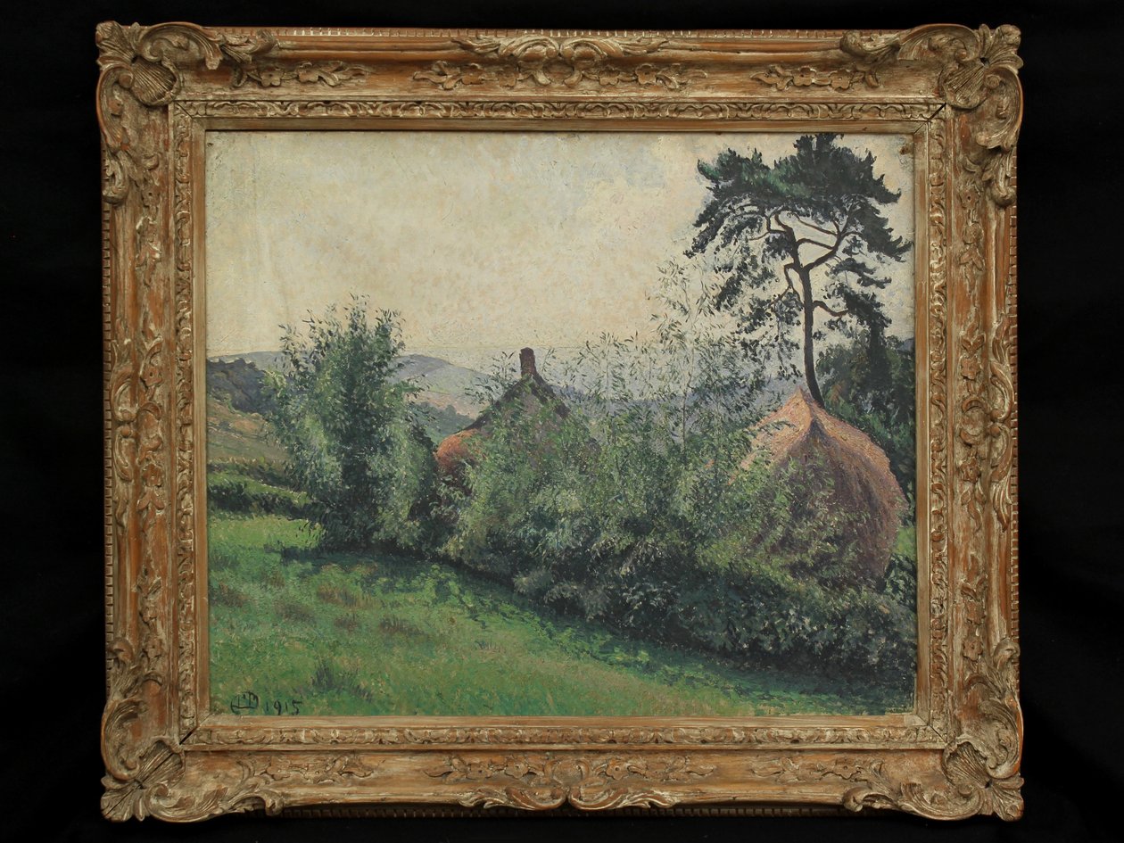 Paysage du Dorset - Lucien Pissarro
