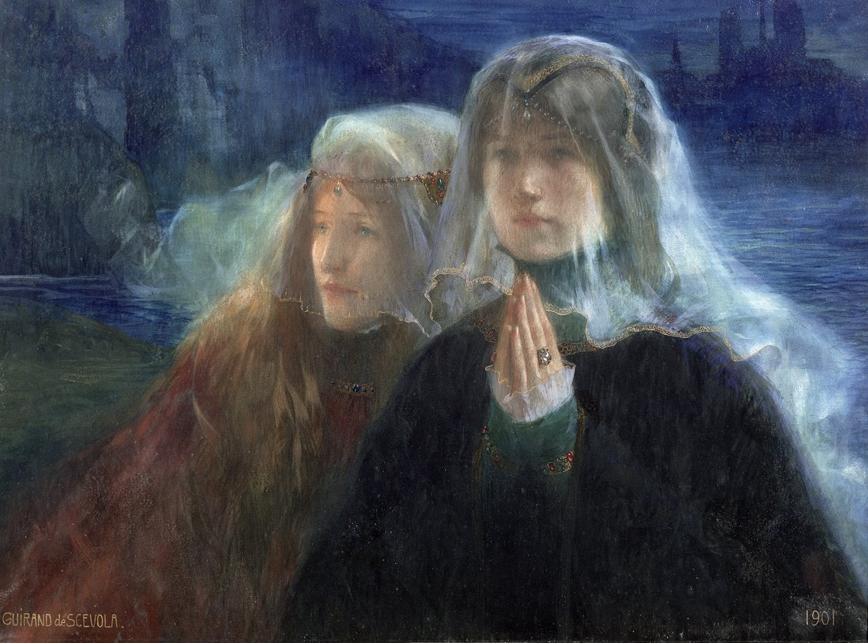 La Femme voilée - Lucien Guirand de Scevola