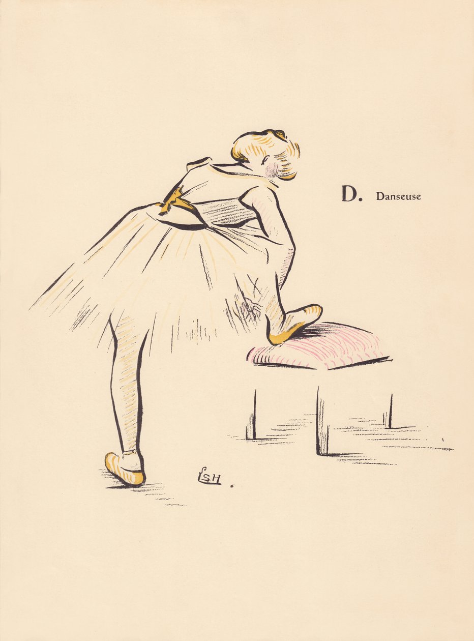 D. Danseur - Lucien L. (active 1904) Henreaux