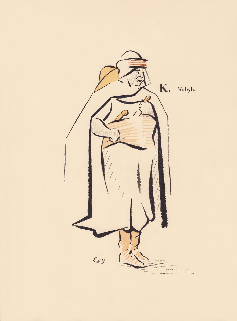 K. Kabyle - Lucien L. (active 1904) Henreaux