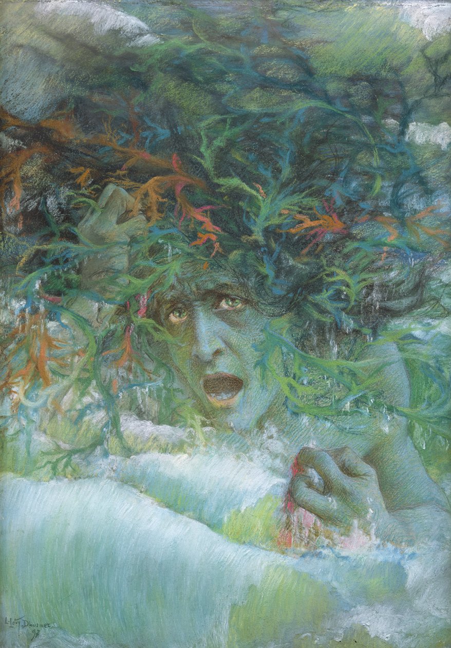 Méduse - Lucien Levy Dhurmer