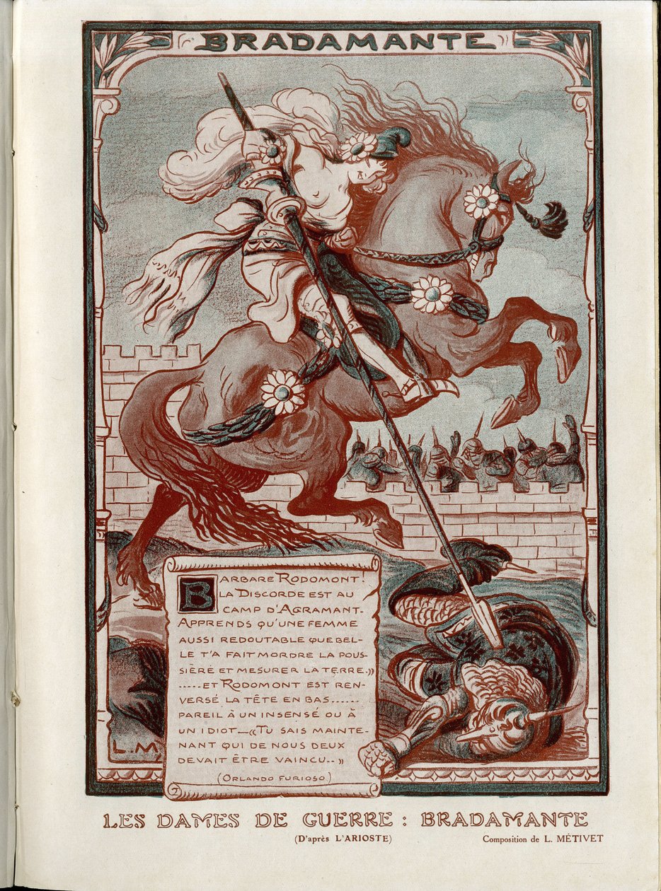 Illustration dans "Fantasio" - Lucien Metivet