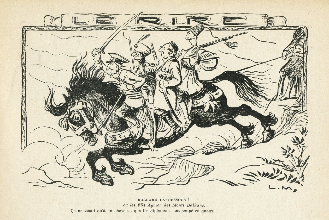 Illustration dans Le Rire - Lucien Metivet