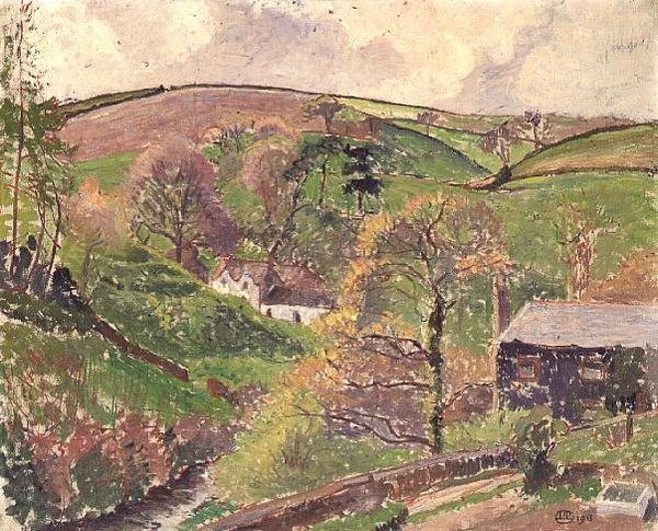 Vallée de Blackpool - Lucien Pissarro