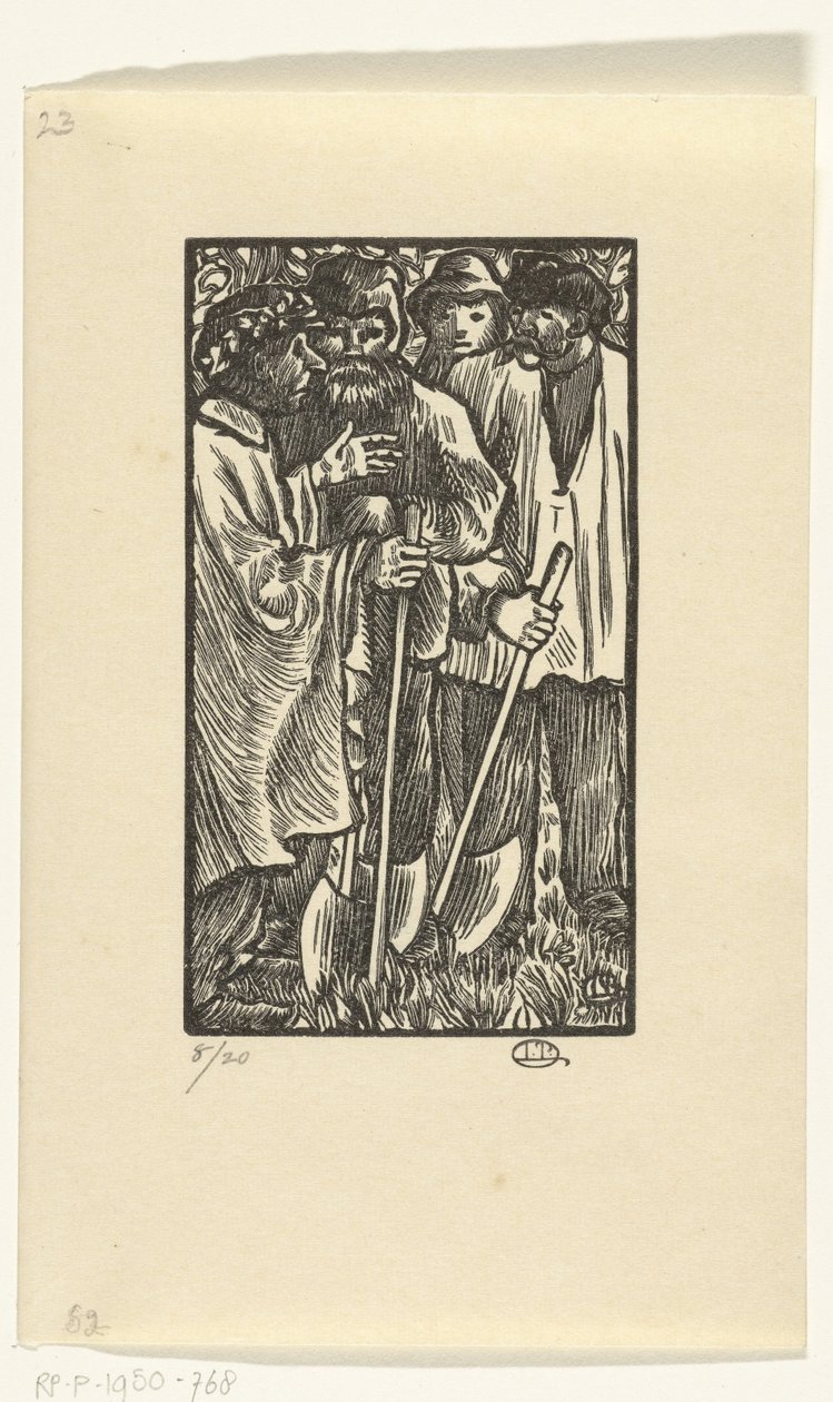 Bûcherons - Lucien Pissarro