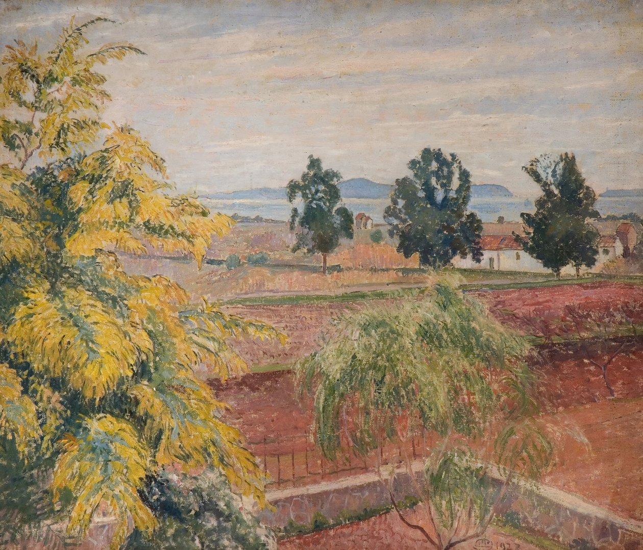 Mimosa Lavendou, 1923 - Lucien Pissarro