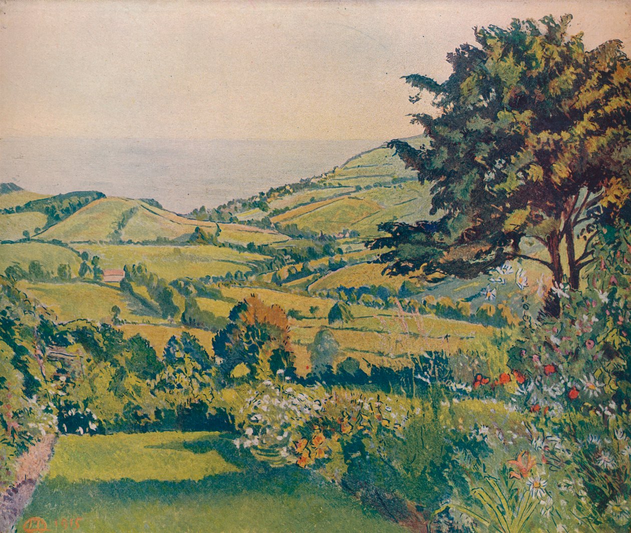Vue sur la mer, Fishponds, 1915, vers 1932 - Lucien Pissarro
