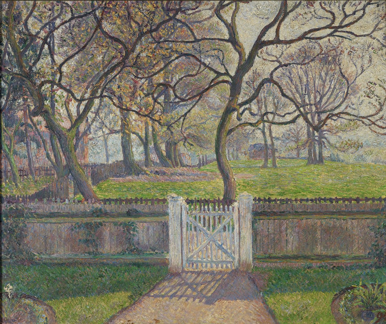 La Porte du Jardin, Epping, 1894 - Lucien Pissarro