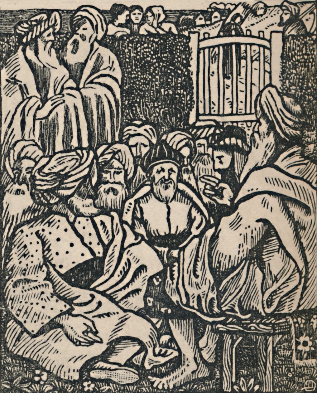 La rencontre des anciens, 1919 - Lucien Pissarro