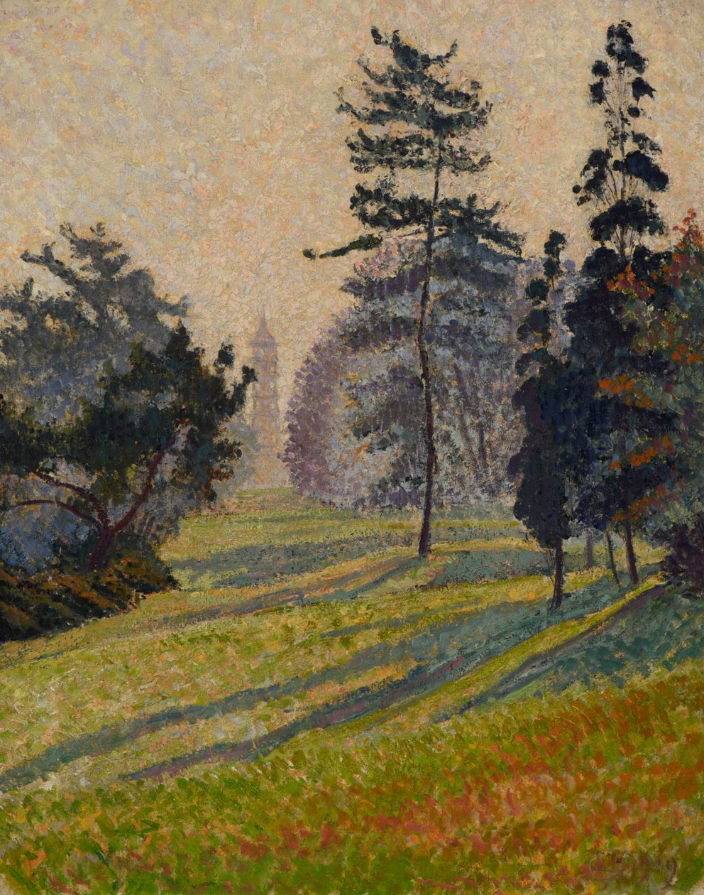 La Pagode, Kew - Lucien Pissarro