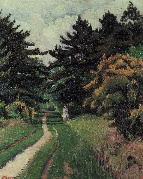 La Pinède à Chipperfield Common - Lucien Pissarro