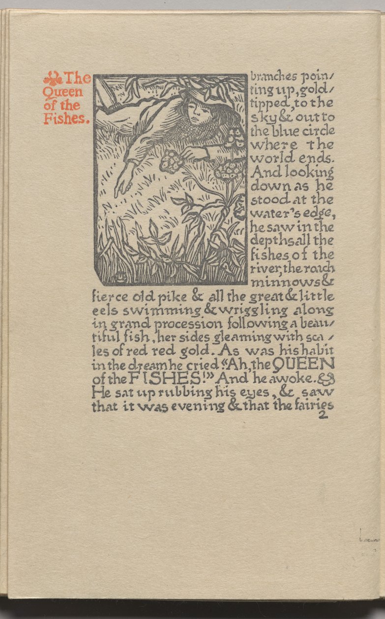 La reine des poissons : Planche 2 - Lucien Pissarro