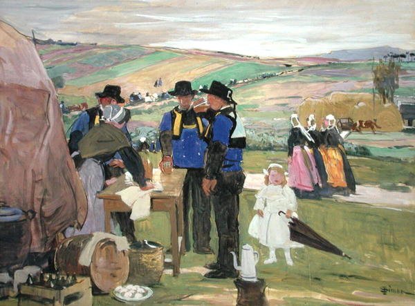 Pardon en Bretagne - Lucien Simon