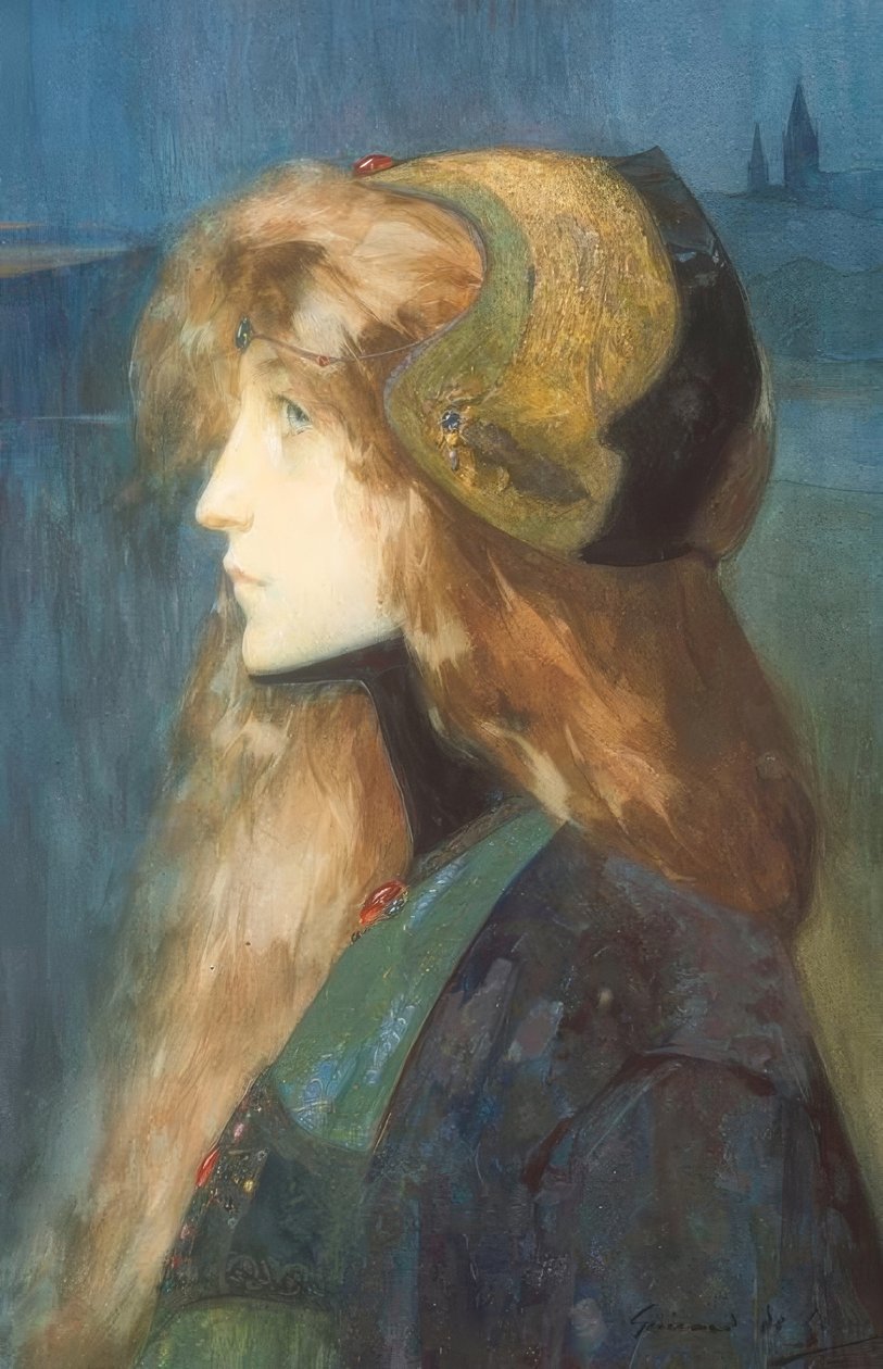 Jeune princesse - Lucien Victor Guirand de Scevola