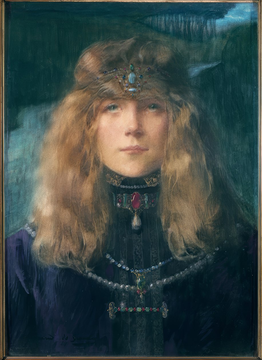 Jeune Princesse - Lucien Victor Guirand de Scevola