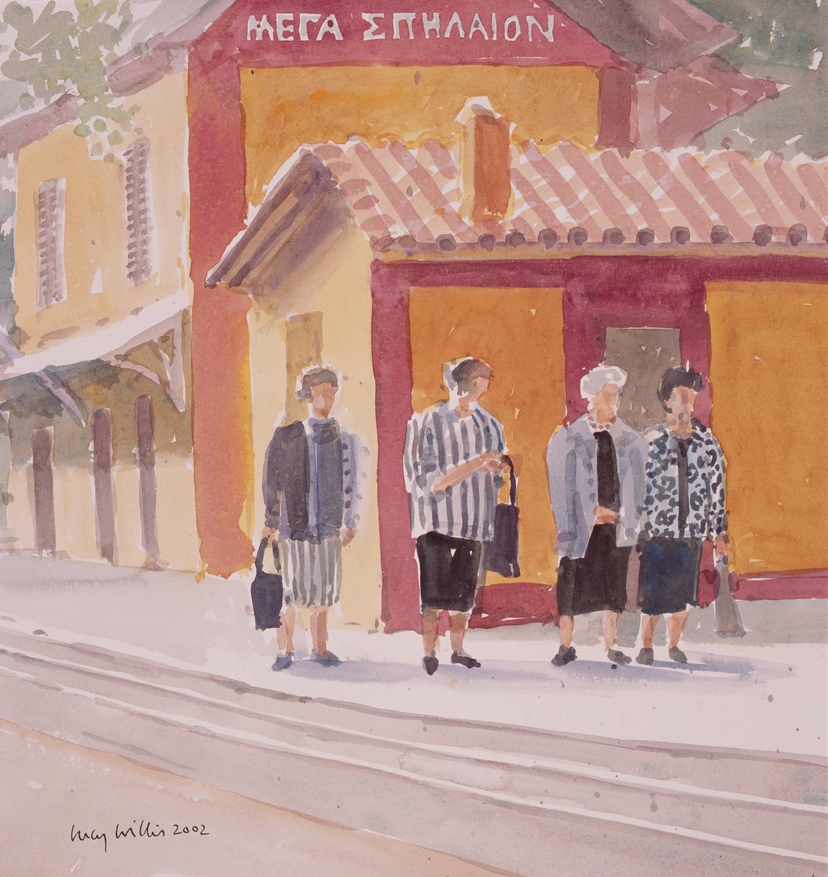 Descente à Megaspilaion, 2002 - Lucy Willis