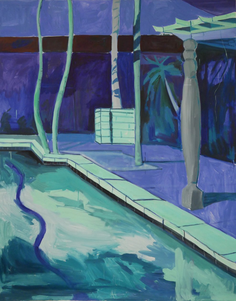 Cour Bleue, 2021 - Lucy Smallbone