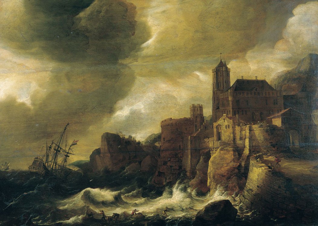 Le Naufrage - Ludolf Bakhuizen