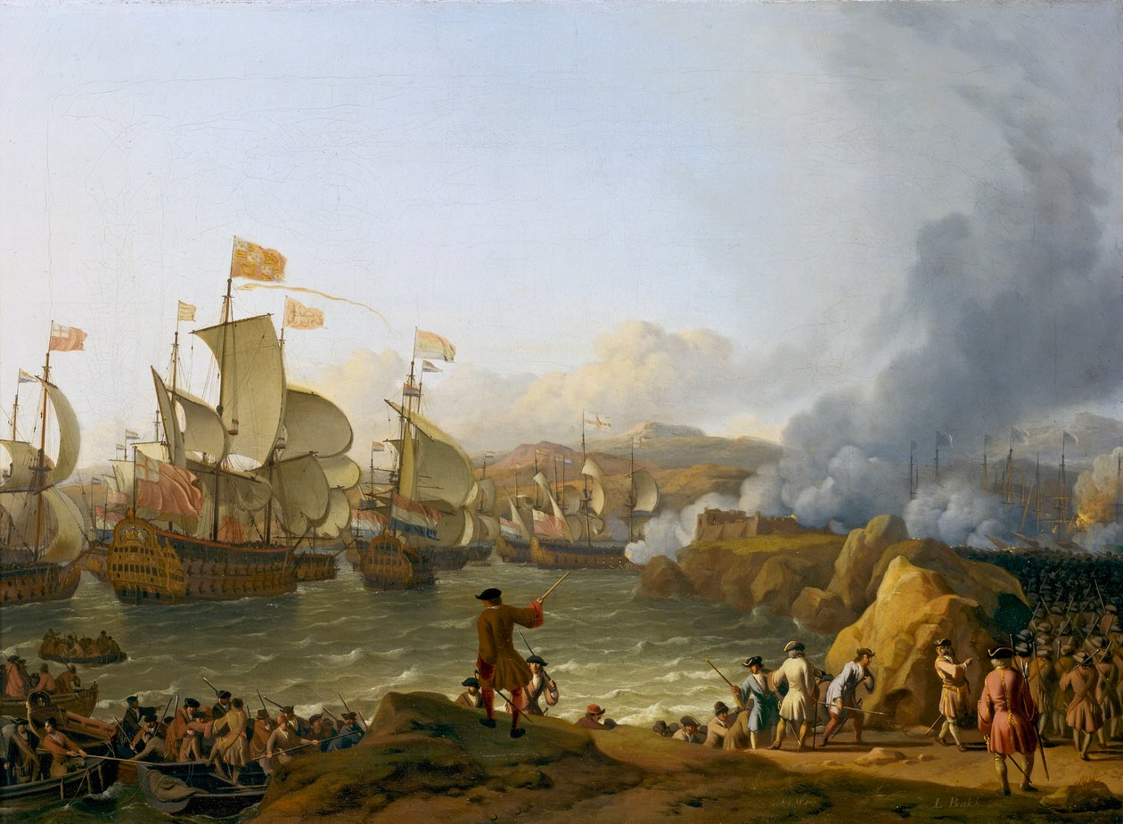La bataille de la baie de Vigo - Ludolf Bakhuizen