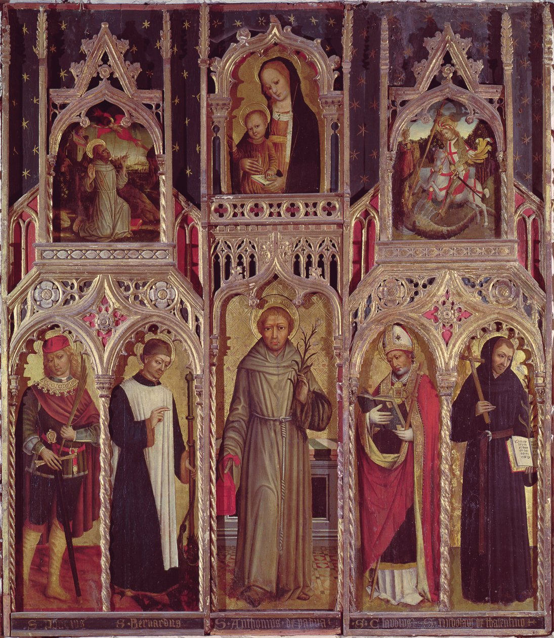 Retable de Saint Antoine - Ludovico Brea