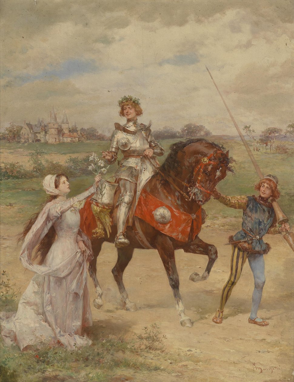 Avant le tournoi - Ludovico Marchetti