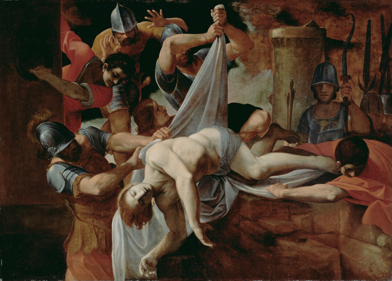 Saint Sébastien jeté dans le Cloaca Maxima - Ludovico Carracci