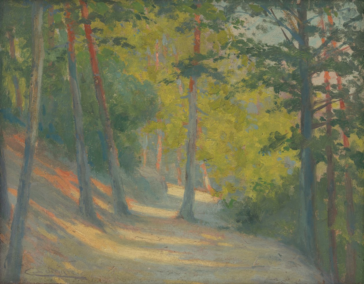Chemin vers la rivière - Ludovit Cordak