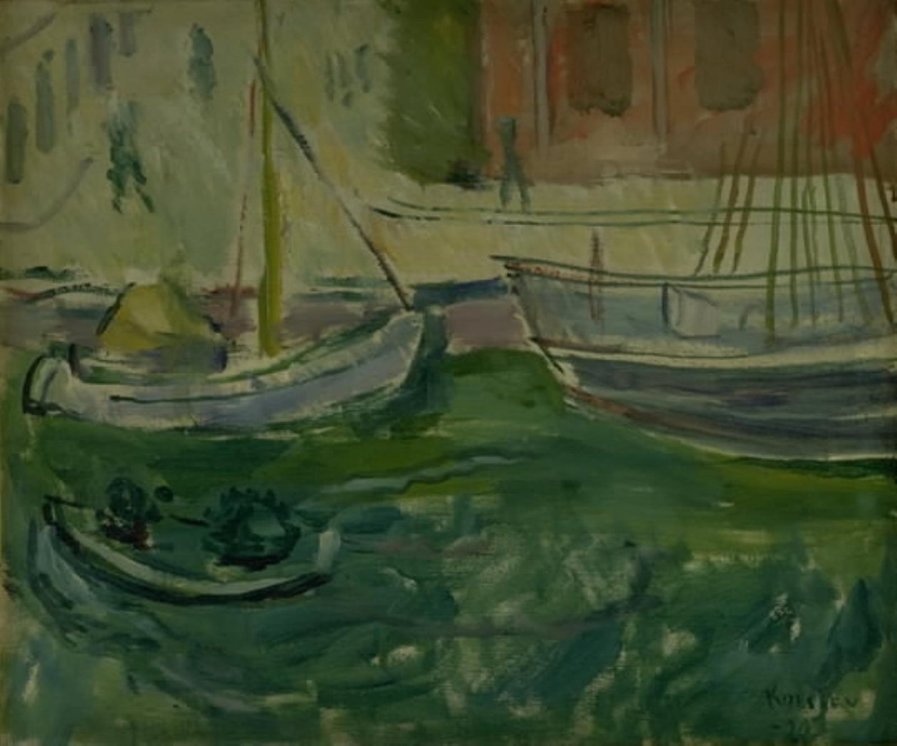 Vue de Nyhavn - Ludvig Karsten