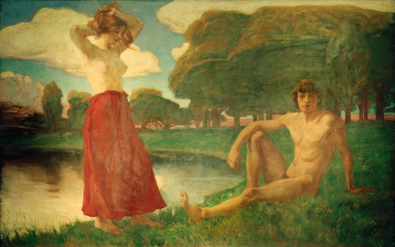 Idylle - Ludwig von Hofmann