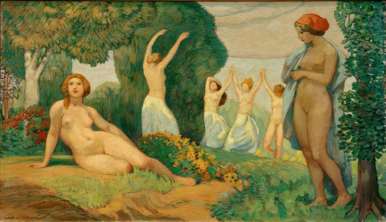 En été - Ludwig von Hofmann