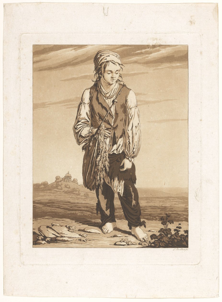 Enfant mendiant - Ludwig Buchhorn