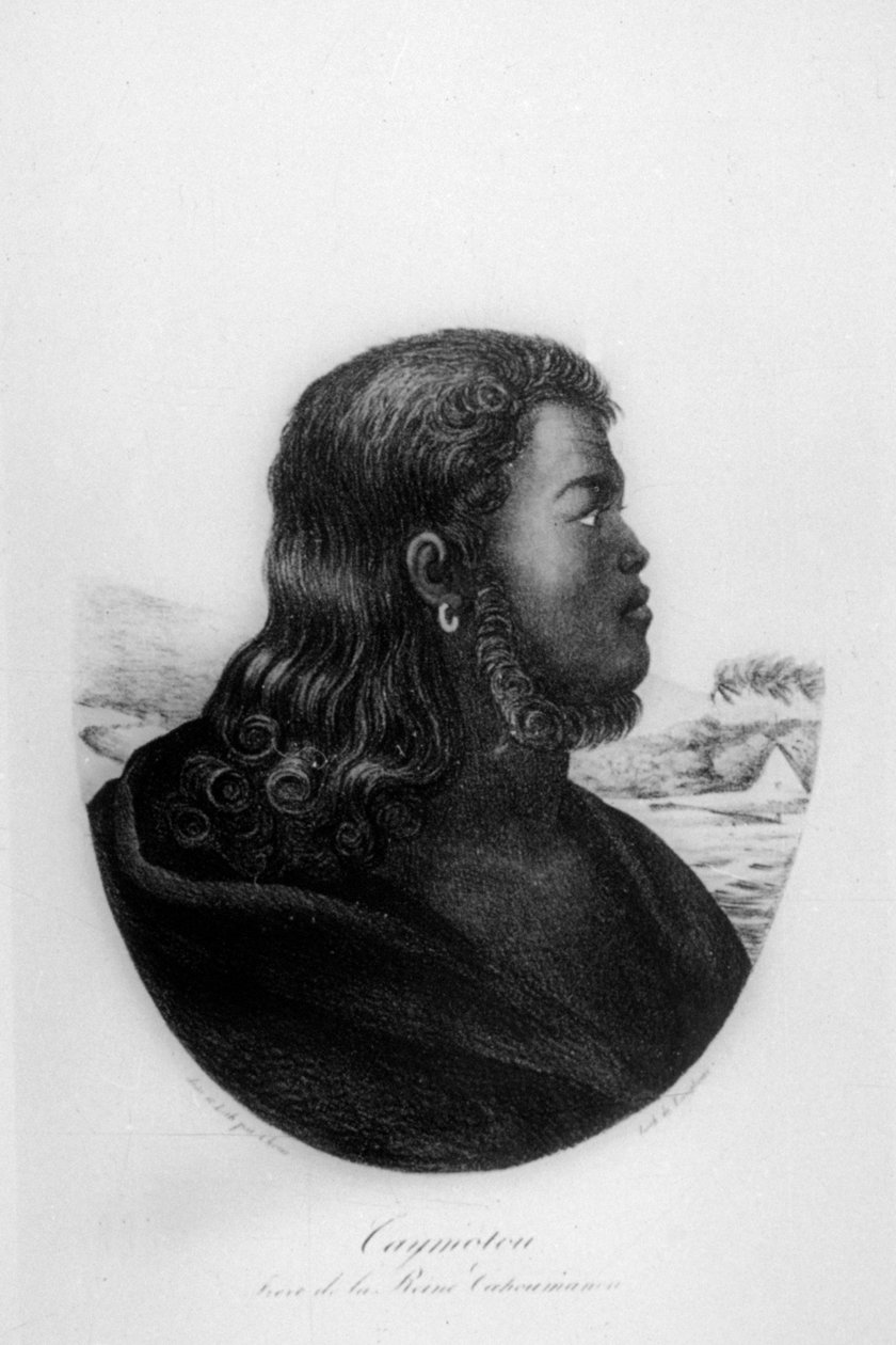 Chef Kalanimoku, 1816 - Ludwig Choris