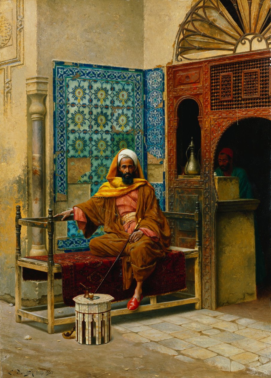 Le Fumeur - Ludwig Deutsch