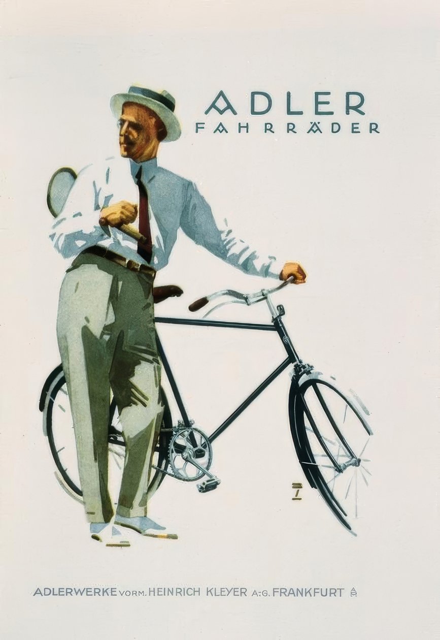 Vélos Adler - Ludwig Hohlwein