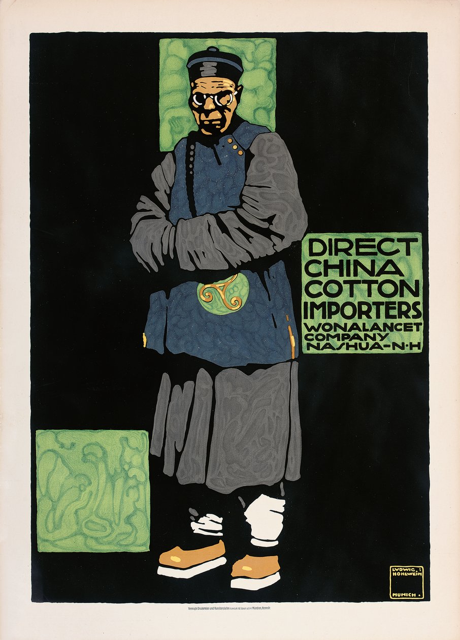 Importateurs directs de coton de Chine - Ludwig Hohlwein