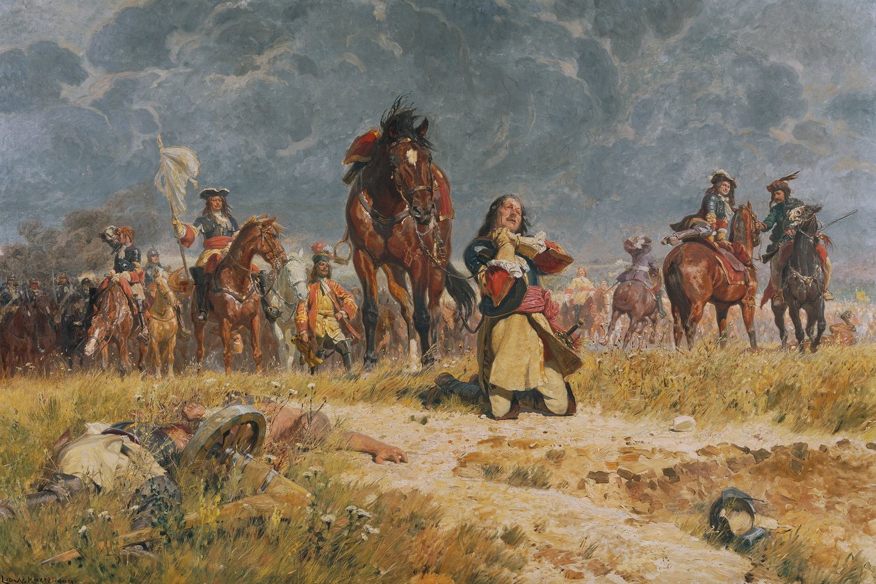 Prière avant la bataille - Ludwig Koch