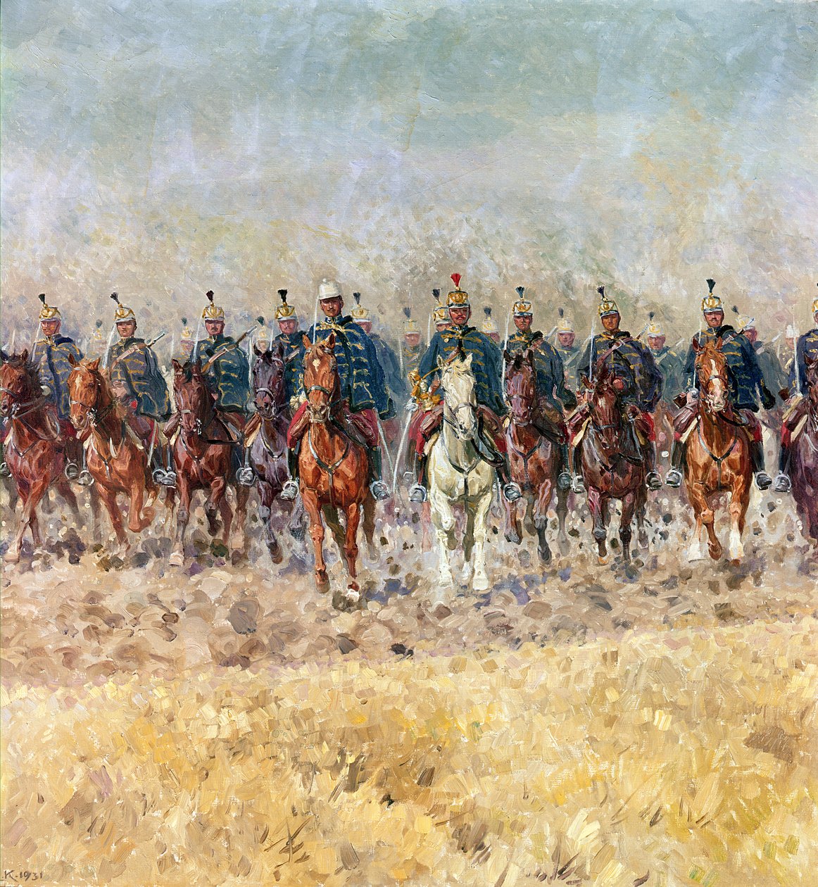 Le chant du cygne des hussards, 1931 - Ludwig Koch