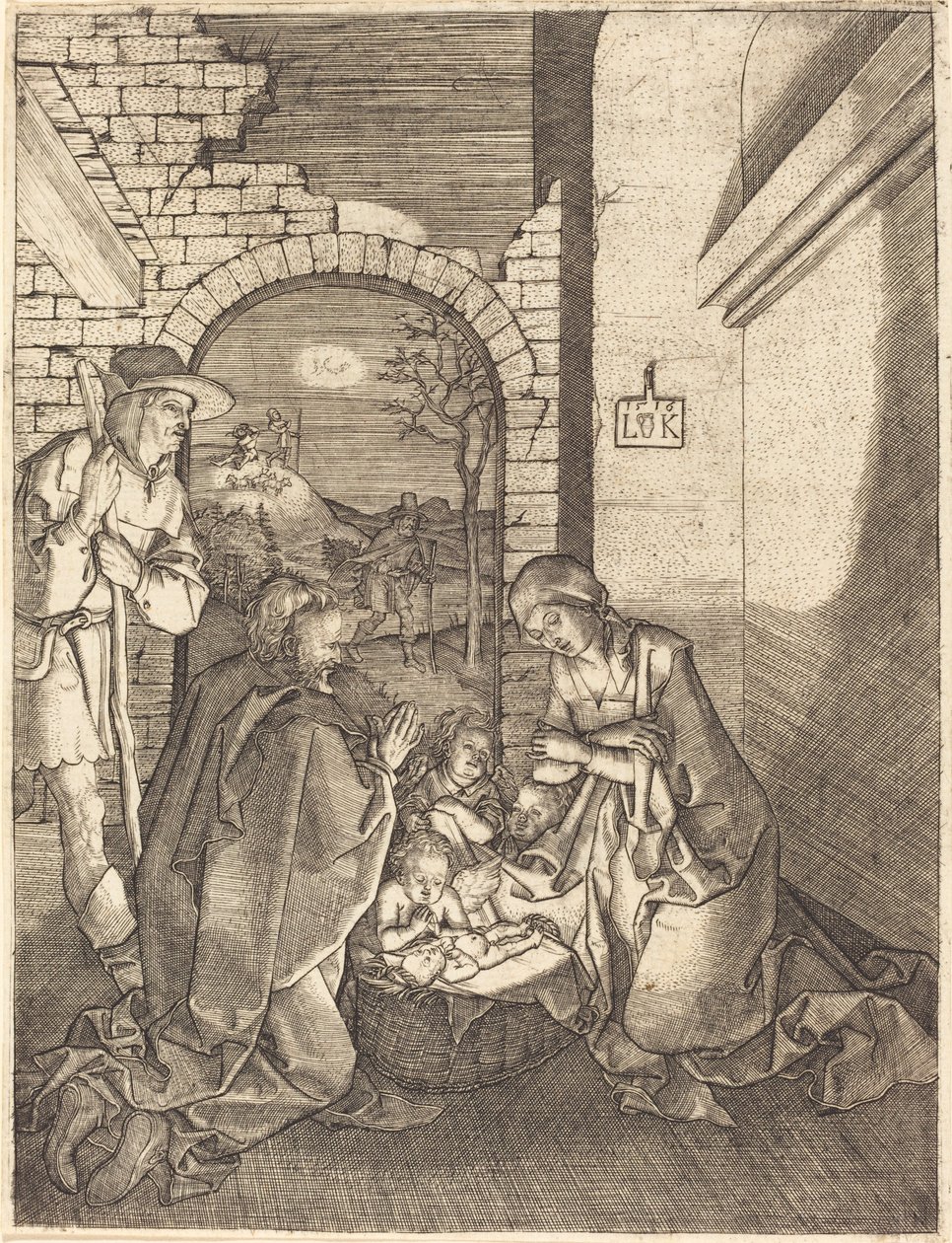 La Nativité - Ludwig Krug