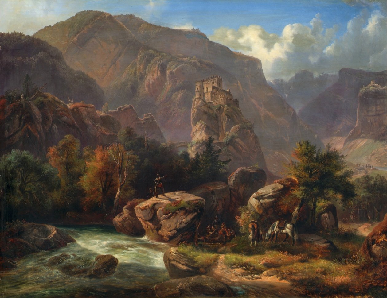 Château de Salurn au Tyrol du Sud - Ludwig Neelmeyer